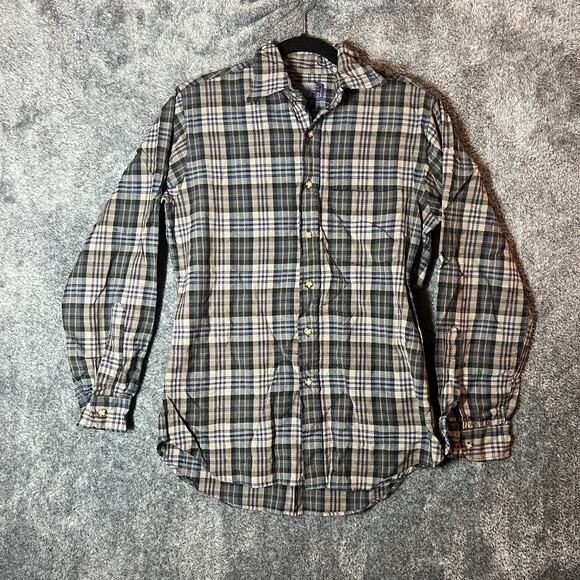 Pendleton Shirt Mens Medium Fits Small Vintage Longsleeve Button Down Wool 1950s - Picture 1 of 9